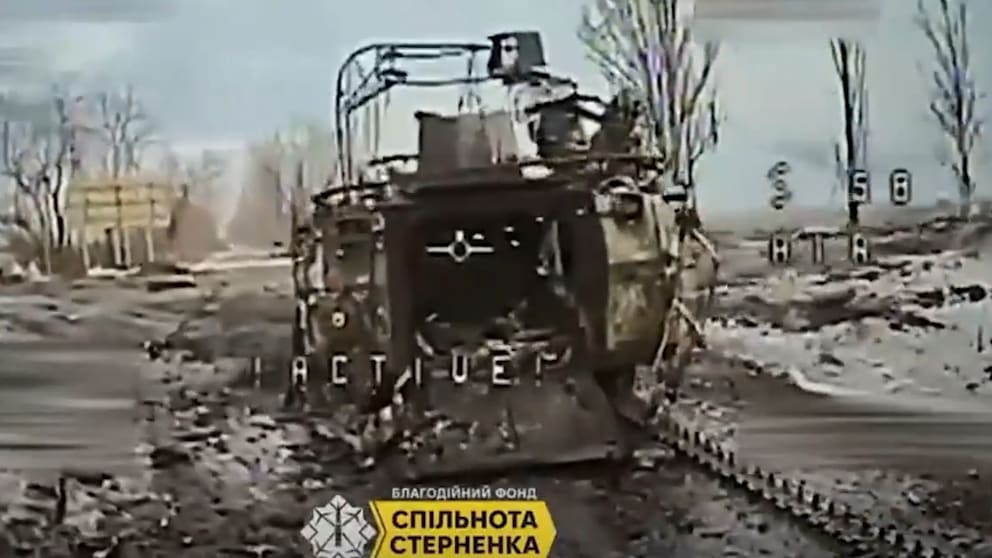 Ukrainer stoppen russische Attacke mit erbeuteten US-Panzern