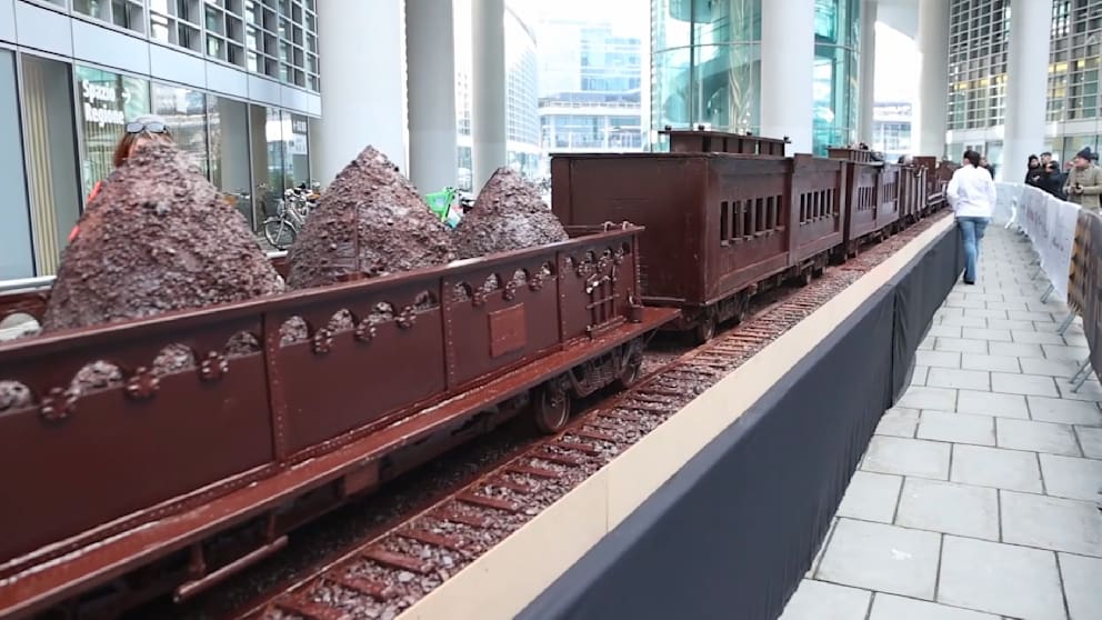 Weltrekord: Der Größte Schokoladenzug der Welt in Italien