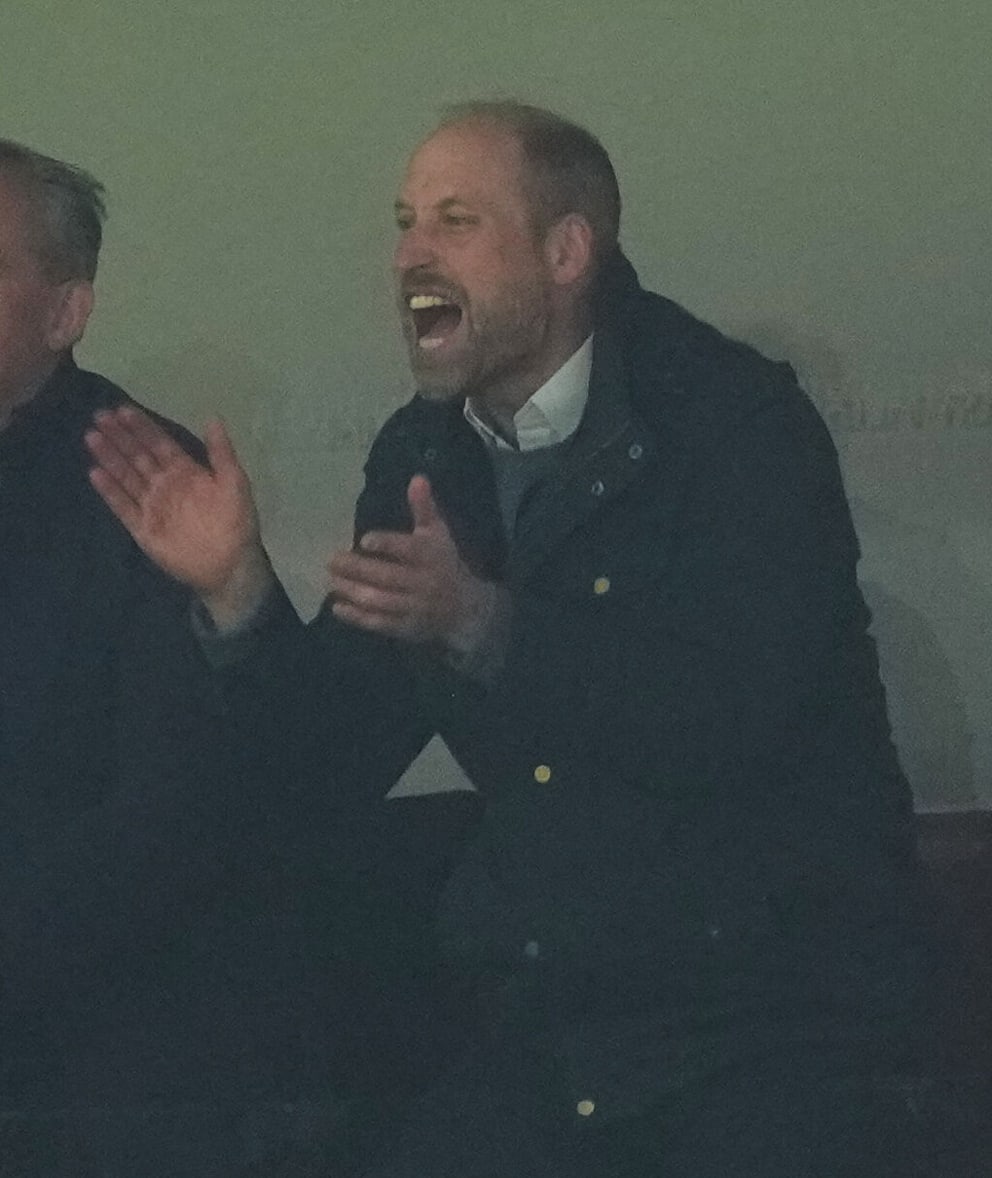 Prinz William als leidenschaftlicher Aston Villa Fan