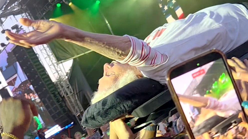 Grandmutter rockt Konzert mit 99 Jahren