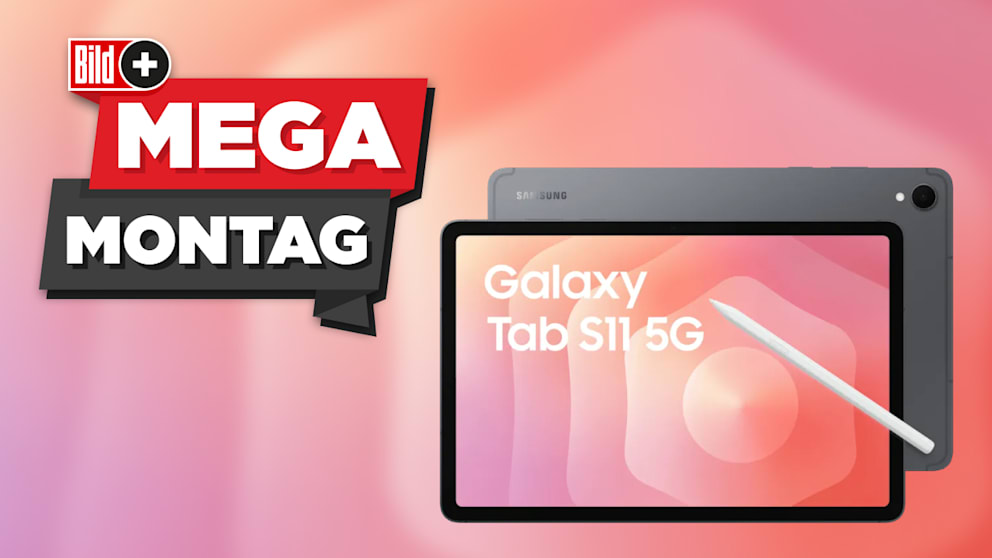 Gewinnen Sie ein Samsung Galaxy Tab S11 am MEGA MONTAG von BILDplus