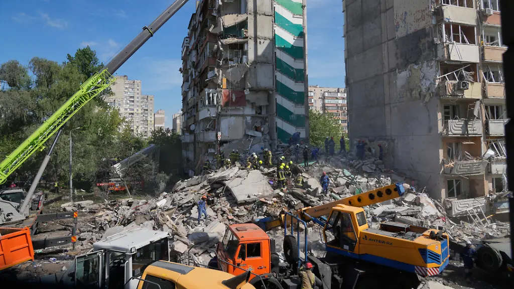 Russischer Drohnenangriff: Ukraine wehrt sich mit Gegenschlag