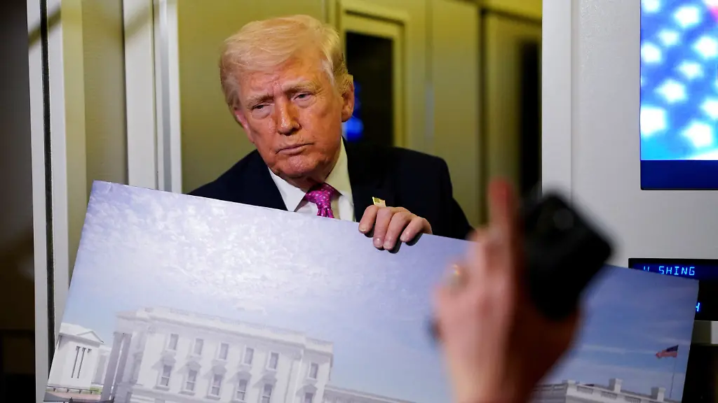 Finanzierungsproblemen des Ballsaals: Trumps Herausforderung