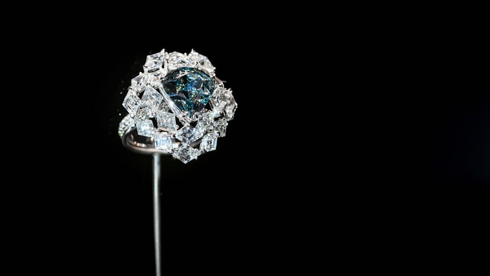 Der Ocean Dream Diamant bei Christie’s Auktion in Genf