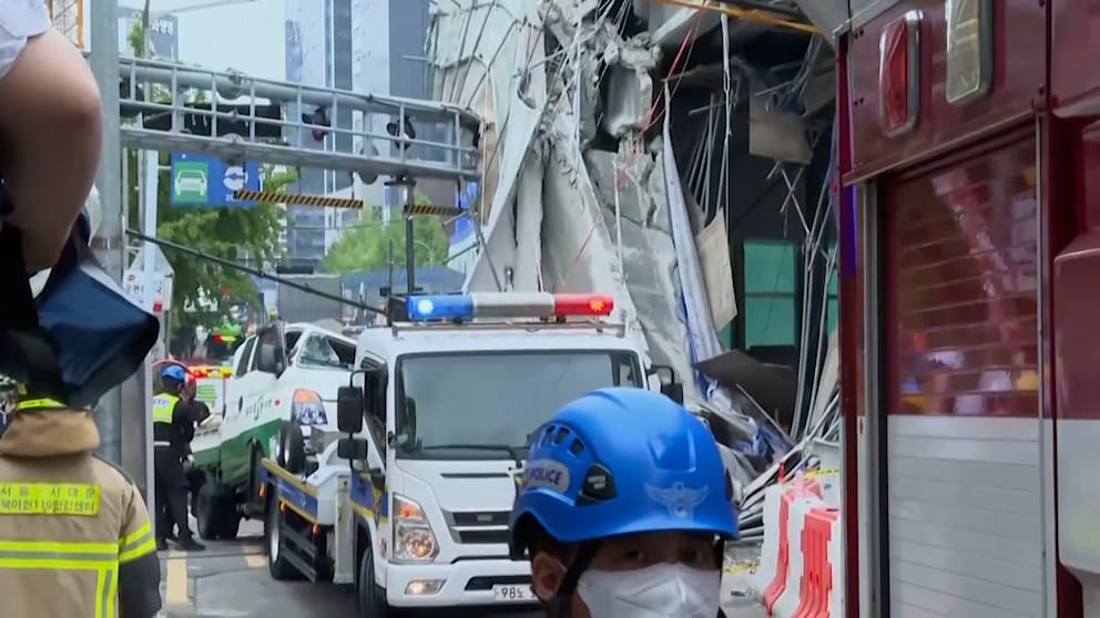 Tragödie in Südkorea: Brückeneinsturz während Bauarbeiten