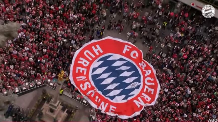 1860-Fans stören Meisterfeier des FC Bayern