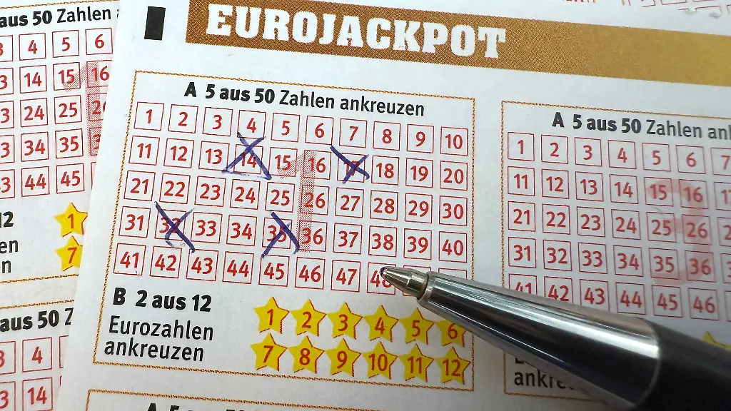 Eurojackpot und 102 Millionen Euro zu gewinnen