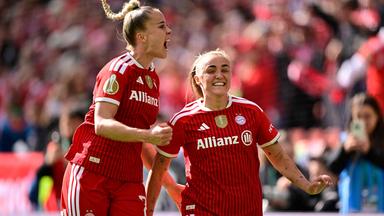Bayern München gewinnt DFB-Pokal-Finale der Frauen