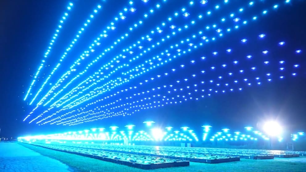 Zwei Weltrekorde in China: Die größte Drohnen-Show der Welt