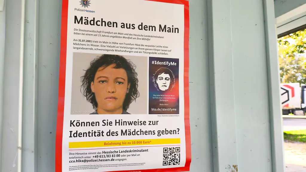 Mädchenleiche aus dem Main nach 25 Jahren identifiziert