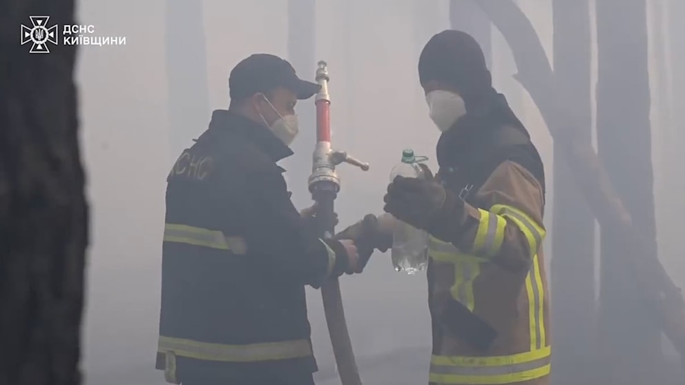 Waldbrand in Tschernobyl unter Kontrolle gebracht