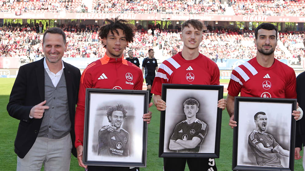 Abschiedsvorbereitungen beim 1. FC Nürnberg
