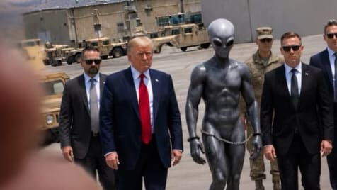 UFOs, Aliens und Donald Trump: Unerklärliche Phänomene und Geheimakten
