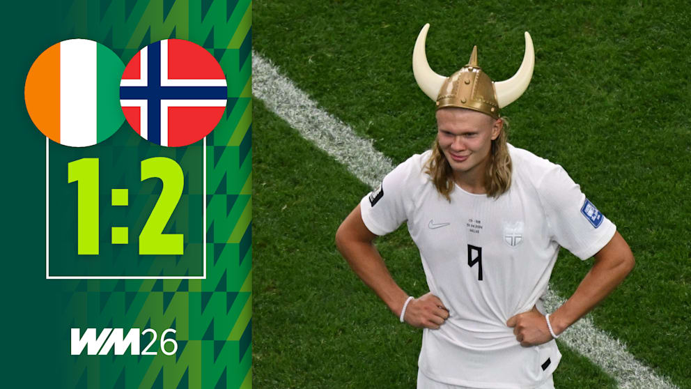 Haaland führt Norwegen ins Achtelfinale