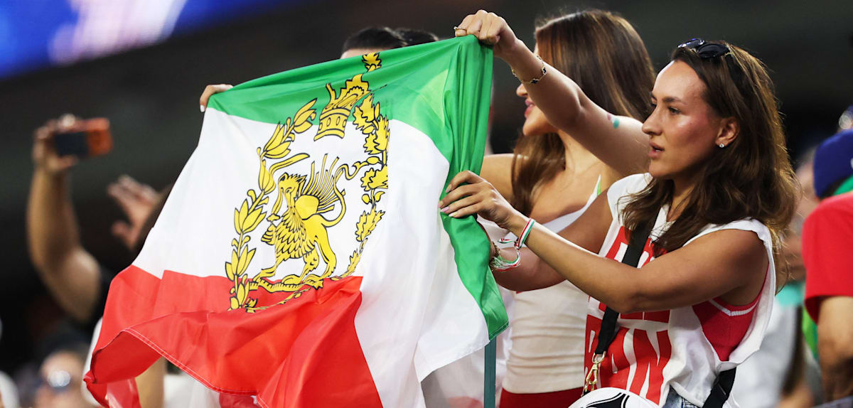 Politischer Protest beim WM-Spiel Iran gegen Neuseeland