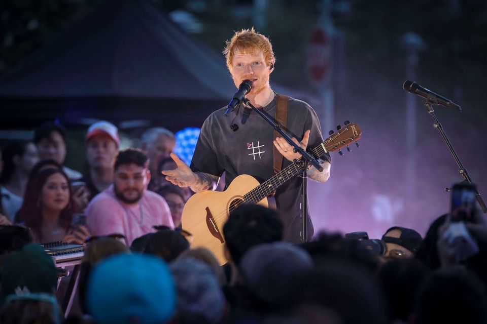 Ed Sheeran erwägt nach Nordamerika-Tour eine Karrierepause
