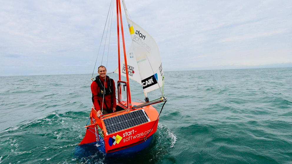 Engländer plant Atlantiküberquerung in Mini-Boot