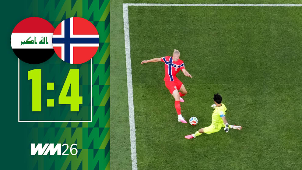 Erling Haaland glänzt bei WM-Sieg gegen Irak