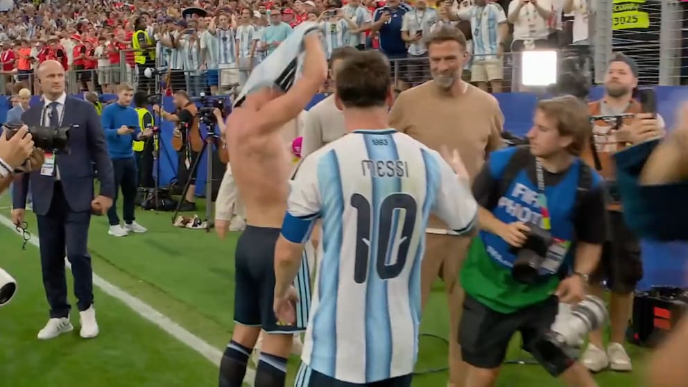 Kerners „Fan-Moment“ mit Messi: Superstar schenkt Klopp sein Trikot