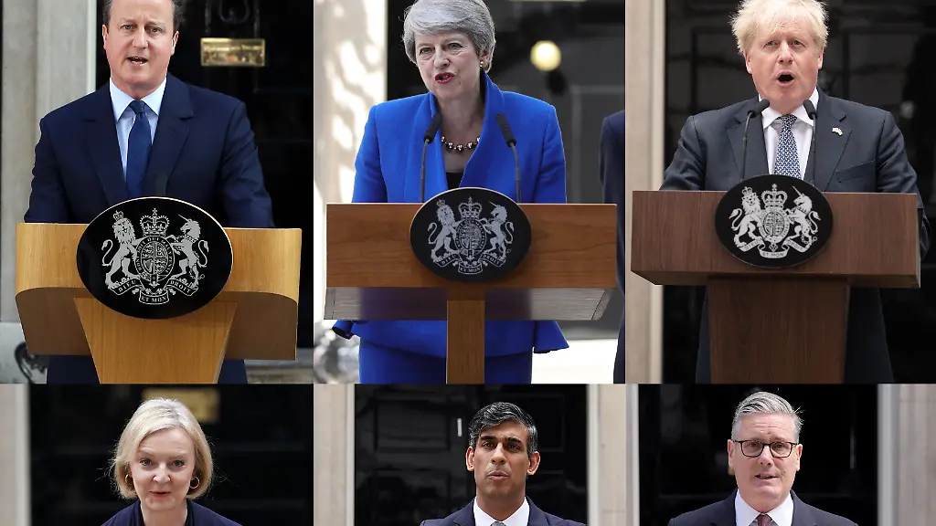 Sechs britische Premierminister in zehn Jahren