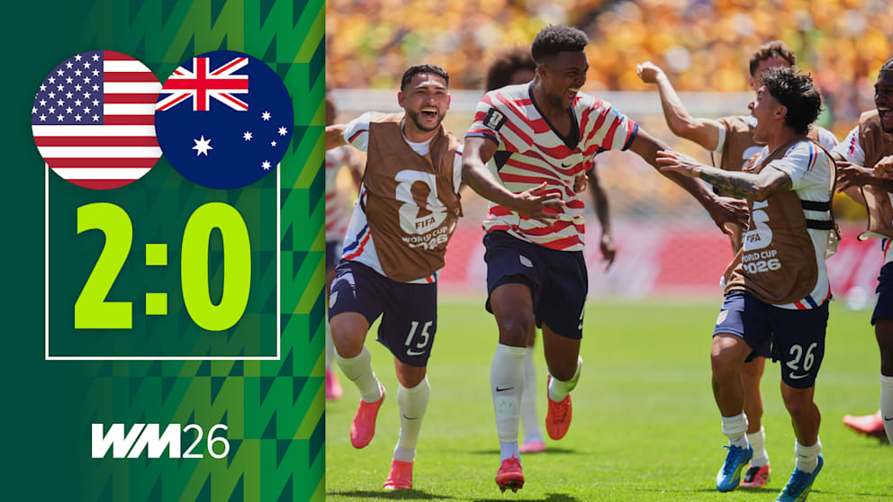 USA erreichen K.o.-Runde durch Sieg über Australien
