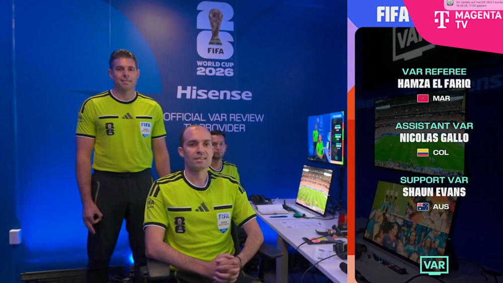 Umstrittene Handgeste bei der WM: Video-Schiedsrichter verteidigt sich