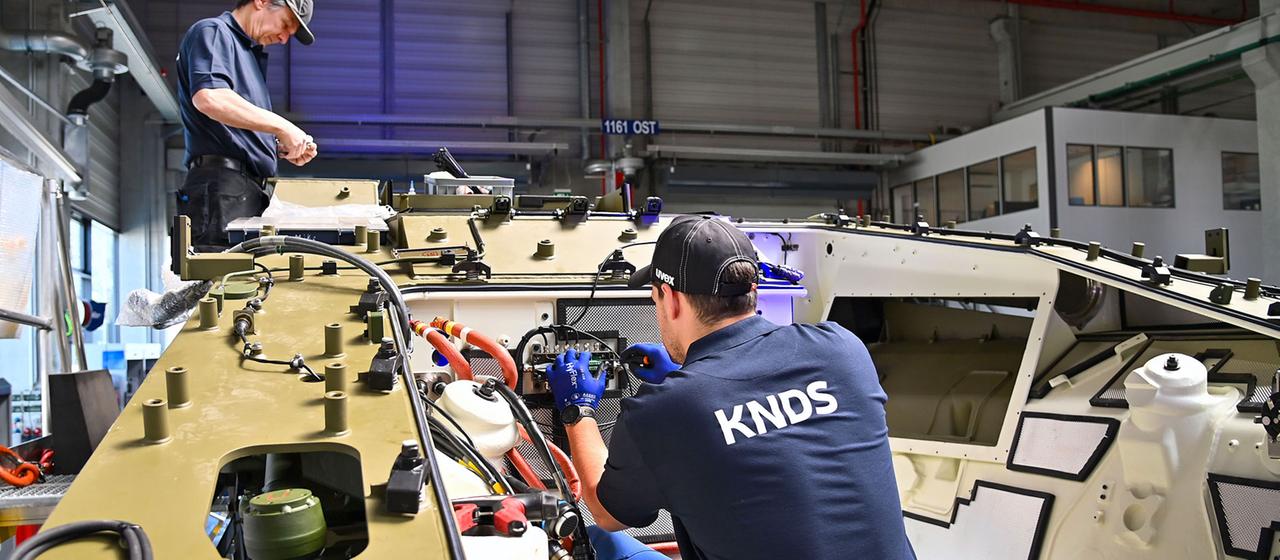 Deutsch-französischer Panzerbauer: Bund steigt mit 40 Prozent bei KNDS ein