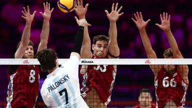 Argentinien besiegt Deutschland in der Volleyball Nations League