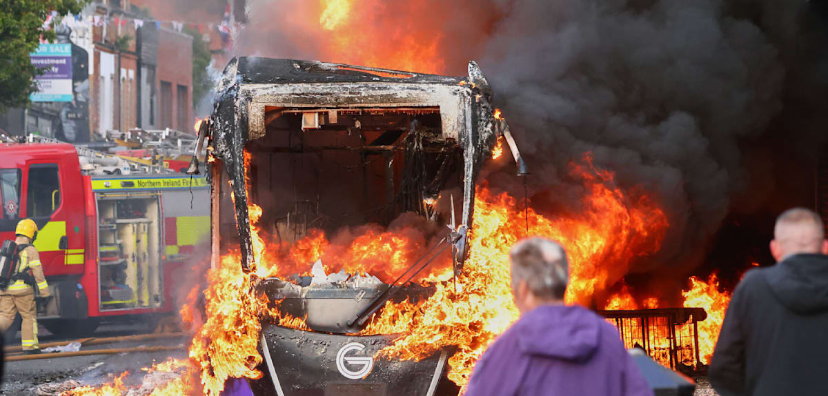 Angespannte Lage in Belfast nach Messerattacke