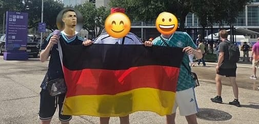 Deutscher Fußballfan wird zum Internetstar in den USA