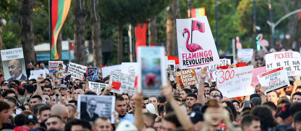 Proteste gegen Luxus-Resort in Albanien: Eine explosive Situation