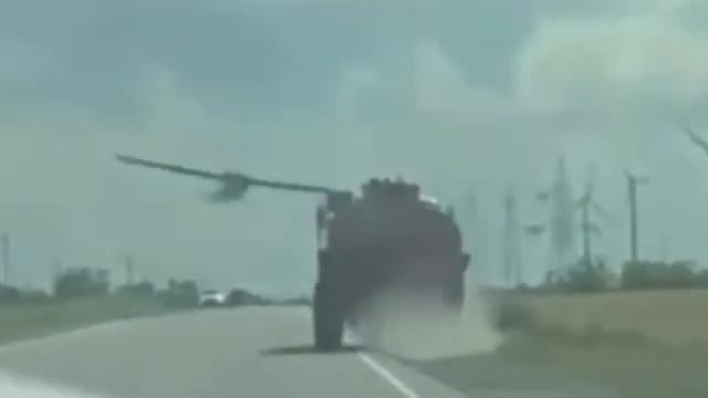 Ukrainische Drohnenangriffe auf russische Lkw