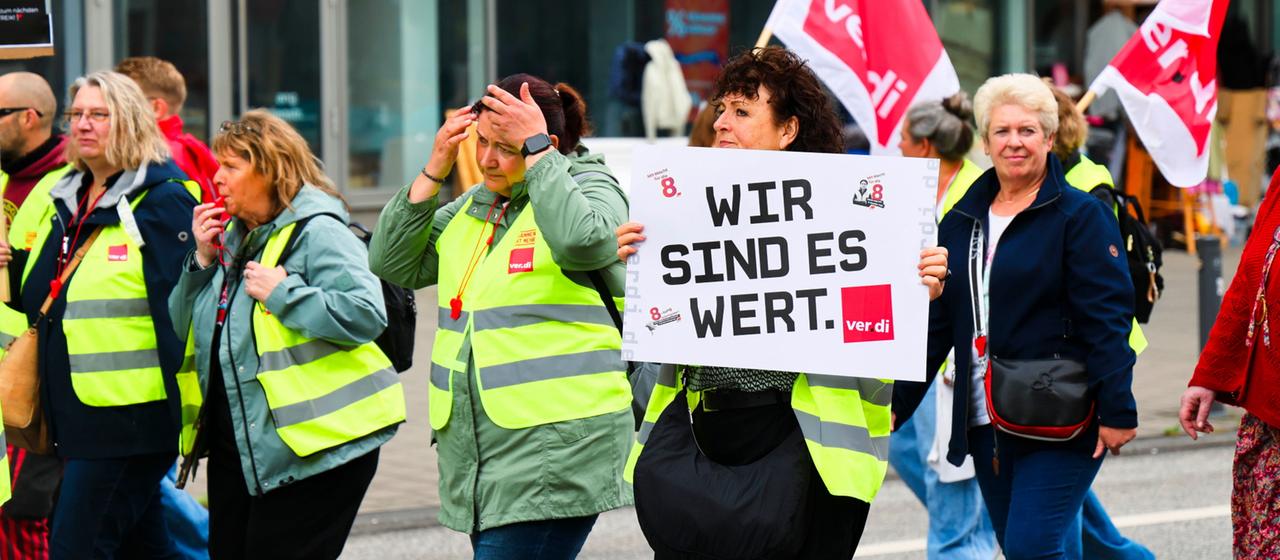 Stagnierende Tarifverhandlungen im Handel