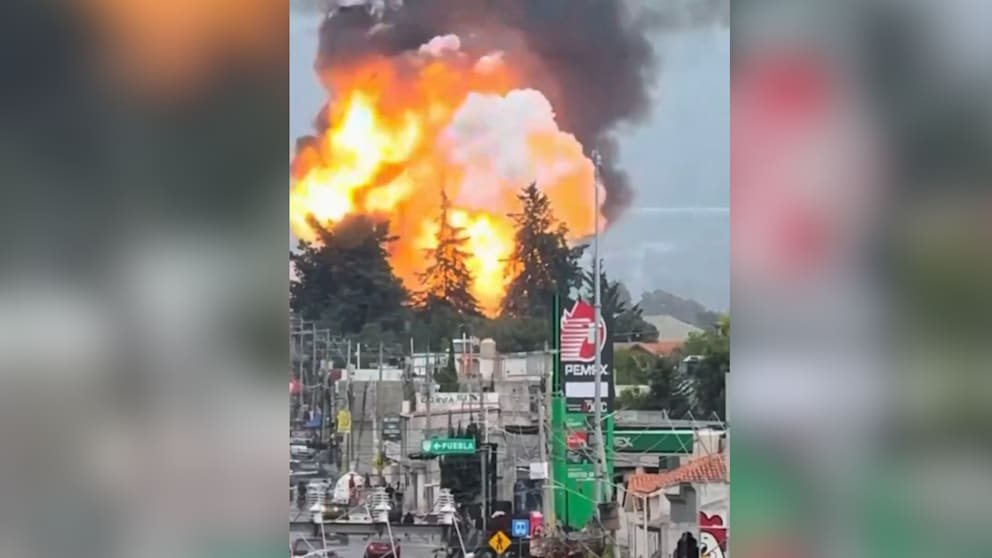 Schwere Explosion in Mexiko: Treibstofflager fliegt in die Luft