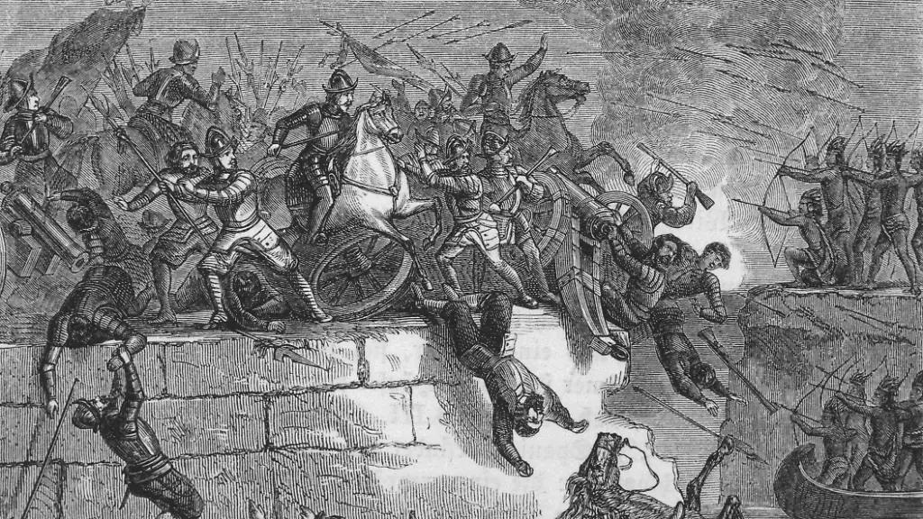 Eroberung des Aztekenreichs unter Cortés