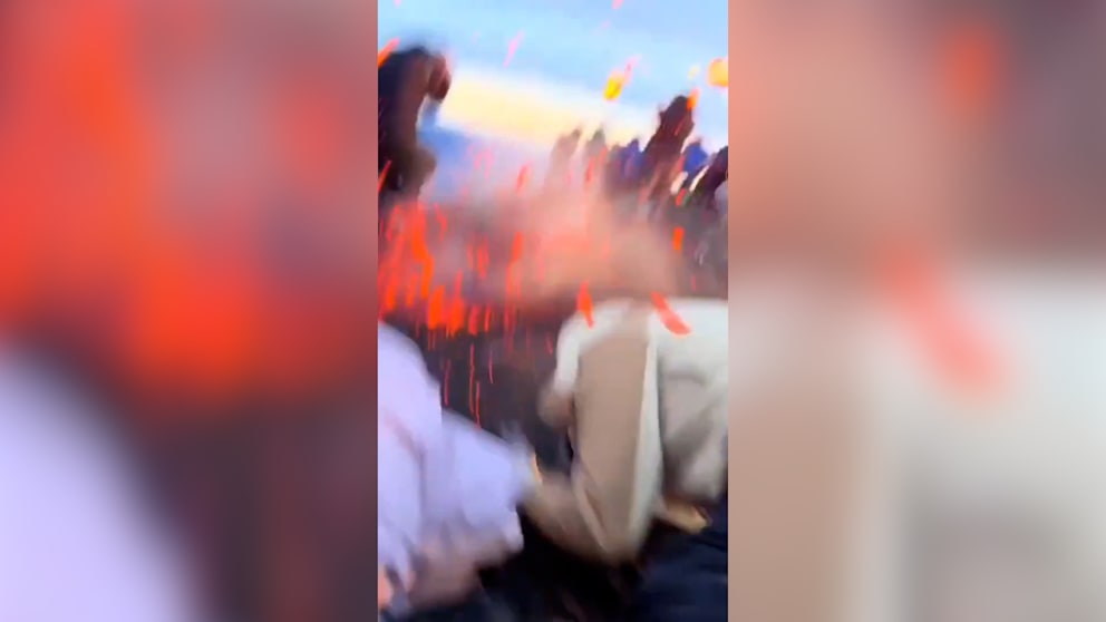 Vulkanausbruch am Volcán de Fuego in Guatemala