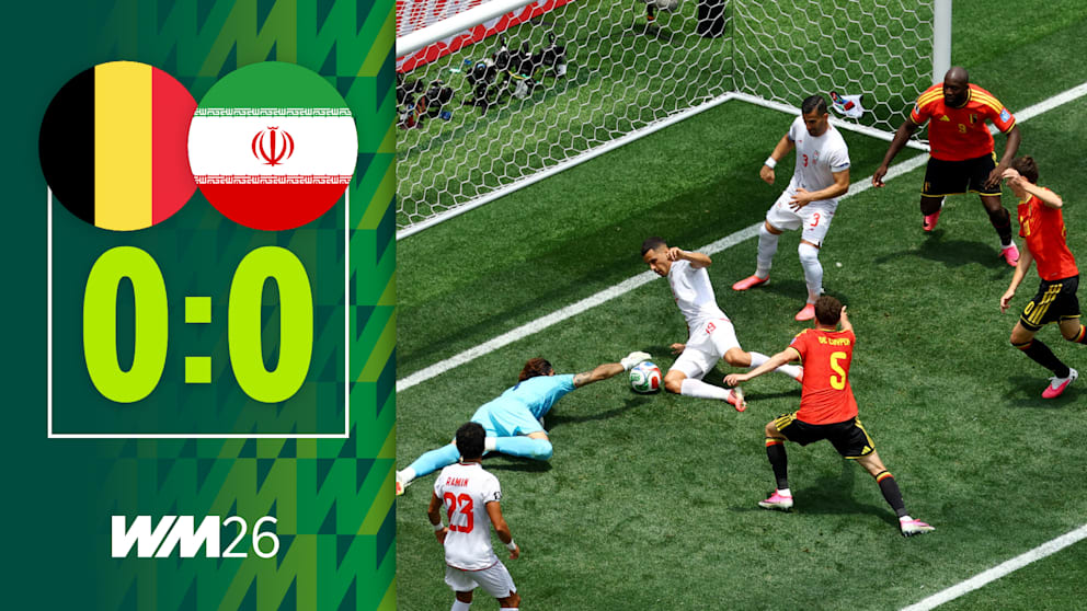 Iran besiegt Belgien: Torwart wird zum Helden