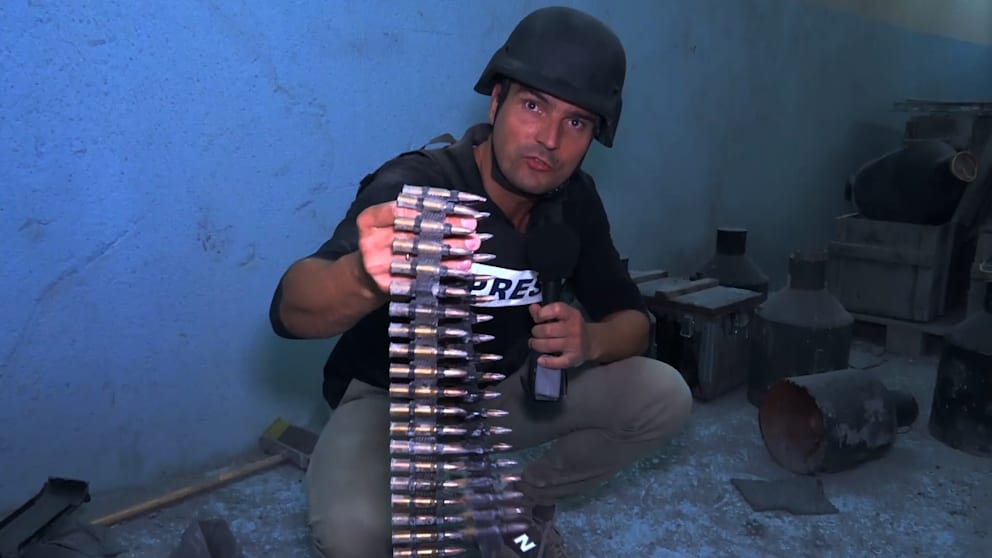 BILD im Terror-Tunnel der Hisbollah