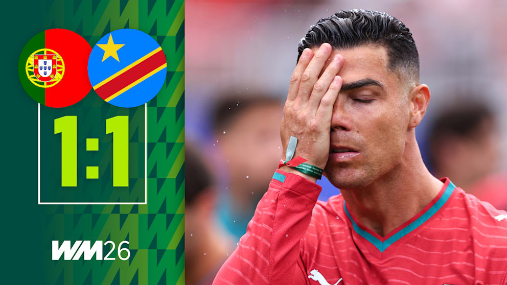 Cristiano Ronaldos enttäuschender WM-Auftakt gegen DR Kongo