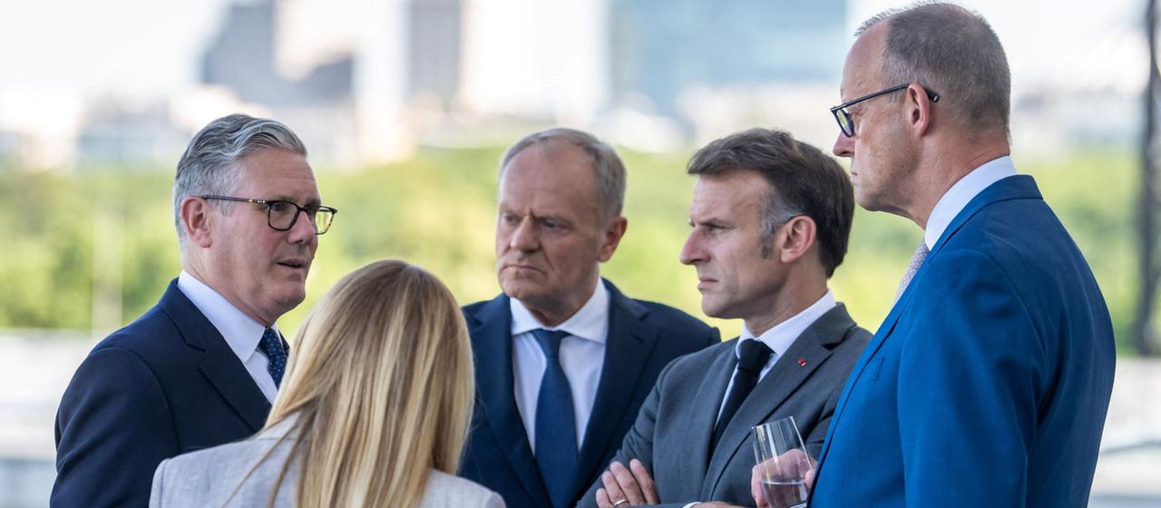 E5-Treffen in Berlin: Demonstration der Einigkeit und Abschied von Starmer
