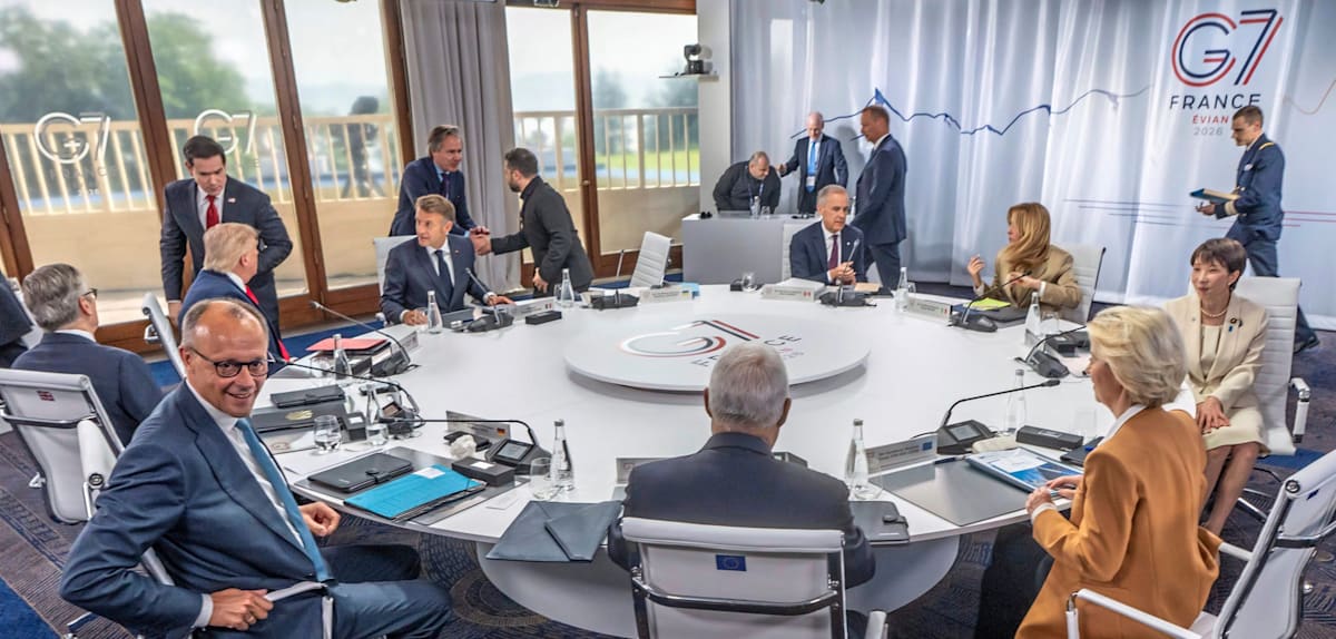 G7-Staaten verstärken Druck auf Russland und bieten Ukraine Unterstützung an