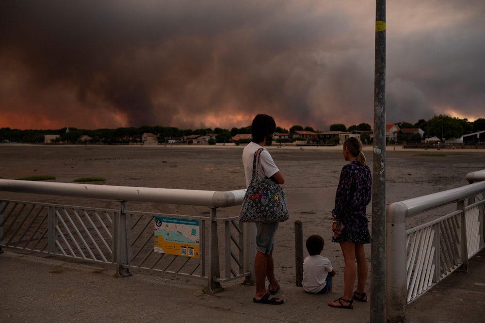 Waldbrände in Frankreich und Spanien: Einsatzkräfte kämpfen gegen die Flammen