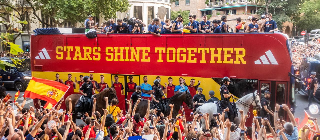 Spanien feiert Fußball-WM Triumph