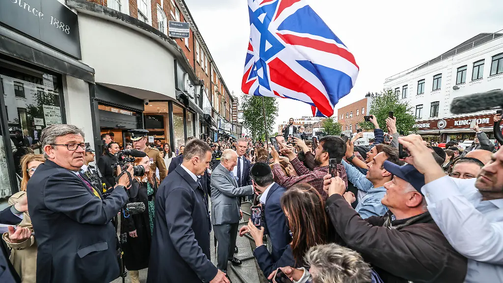 Unsicheres Leben für britische Juden