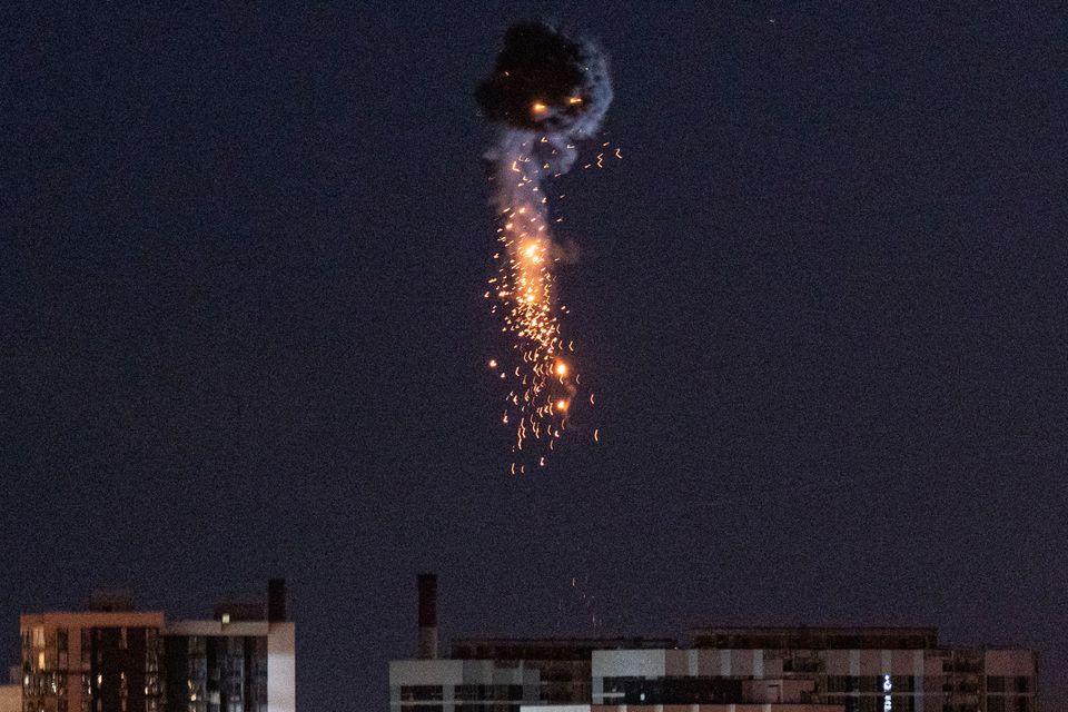 Russischer Luftangriff auf Kyjiw