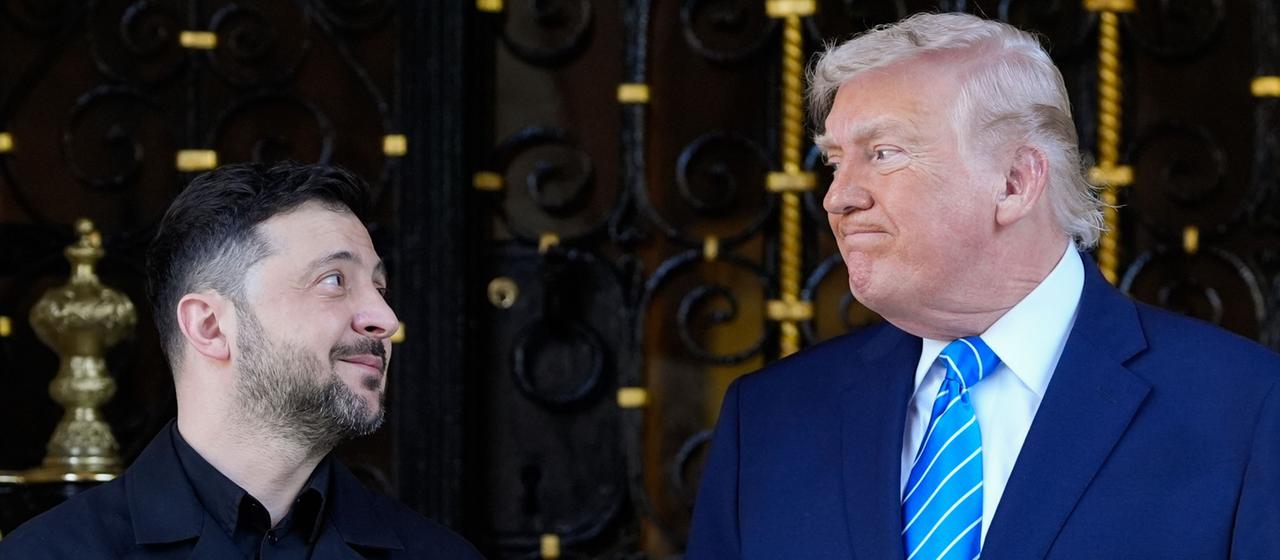 Beziehungen zwischen Selenskyj und Trump verbessern sich