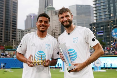 Thomas Müller beeindruckt bei MLS Shooting Challenge