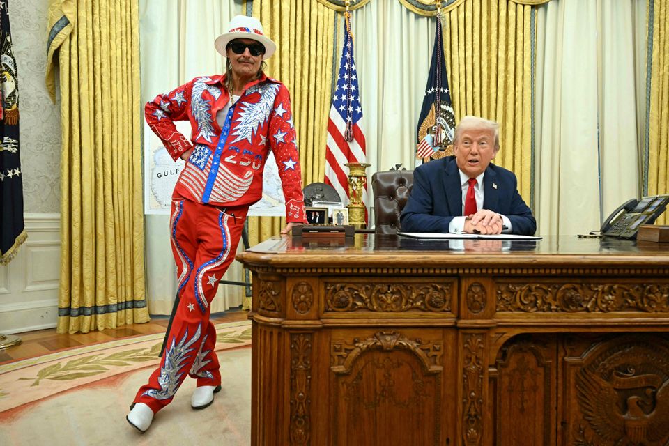 Die nächtlichen Gespräche zwischen Kid Rock und Donald Trump