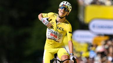 Zehnte Etappe der Tour de France: Dominanz von Pogacar