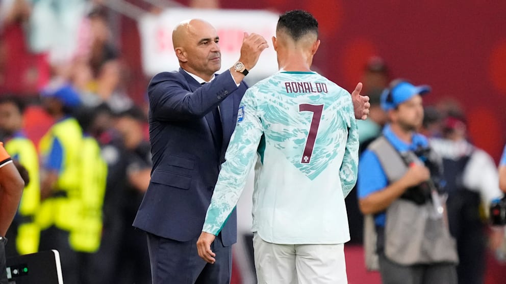 Superstar muss raus: So reagiert Ronaldo auf die Auswechslung
